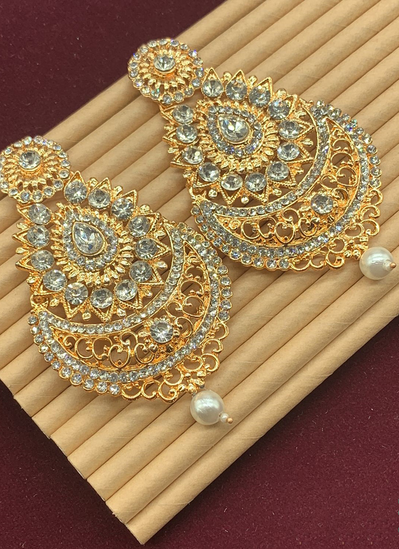 Party wear clearance earrings design